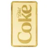 102202 - Front Bar 1g Gold Bar in TEP - Coca-Cola® Diet Coke 1g diet coke gold bar