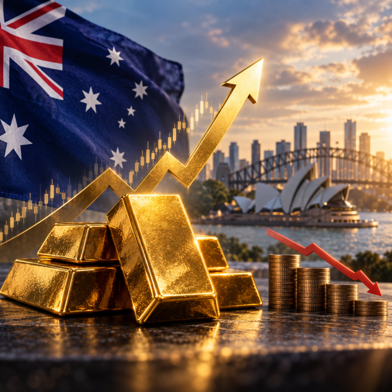 Gold Rebounds as Australia’s Economy Loses Momentum Gold Rebounds as Australia’s Economy Loses Momentum Insights cash rate
