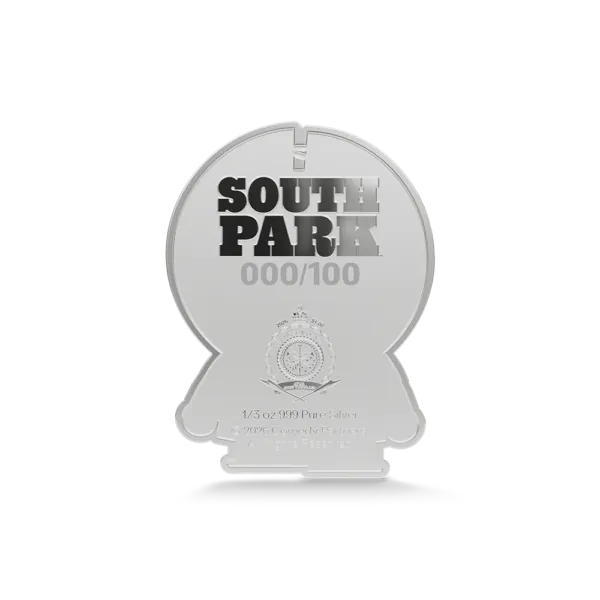 Trick or Treat Kenny CHASE BACK South Park - Trick-or-Treat Kenny 1/3 oz Silver Collectible South Park