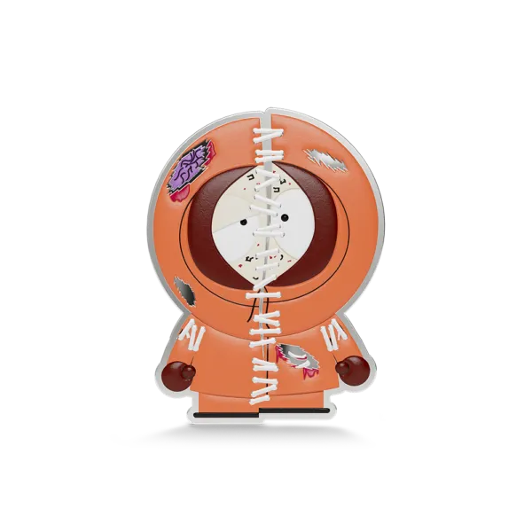 Trick or Treat Kenny CHASE FRONT South Park - Trick-or-Treat Kenny 1/3 oz Silver Collectible South Park